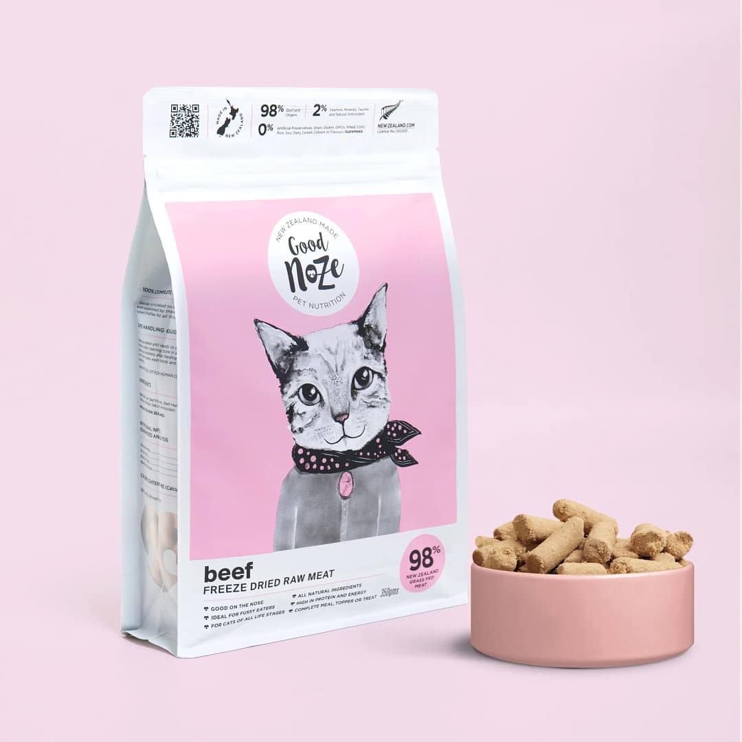 Good Noze Freeze Dried Beef Cat Food - Image 3