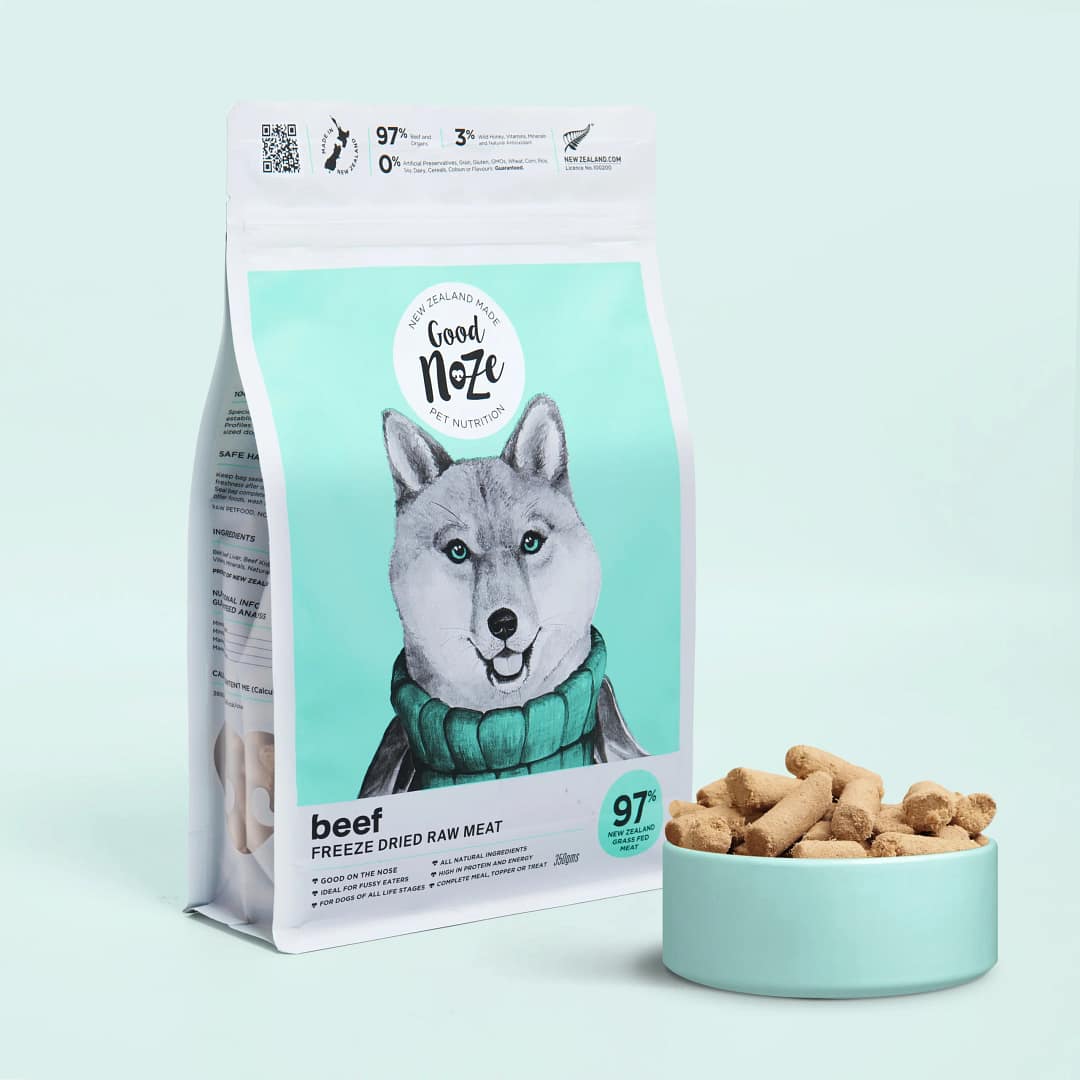 Goodnoze Hiro Beef Dog Dry Food 350g - Image 3