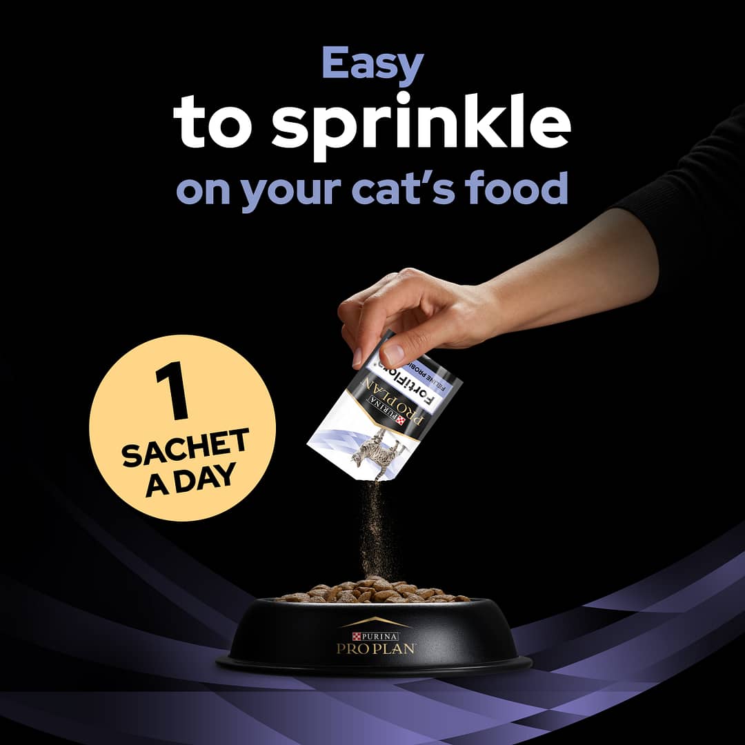 Purina Pro Plan Feline FortiFlora Veterinary Probiotic Supplement 30 sachets (30g) - Image 7