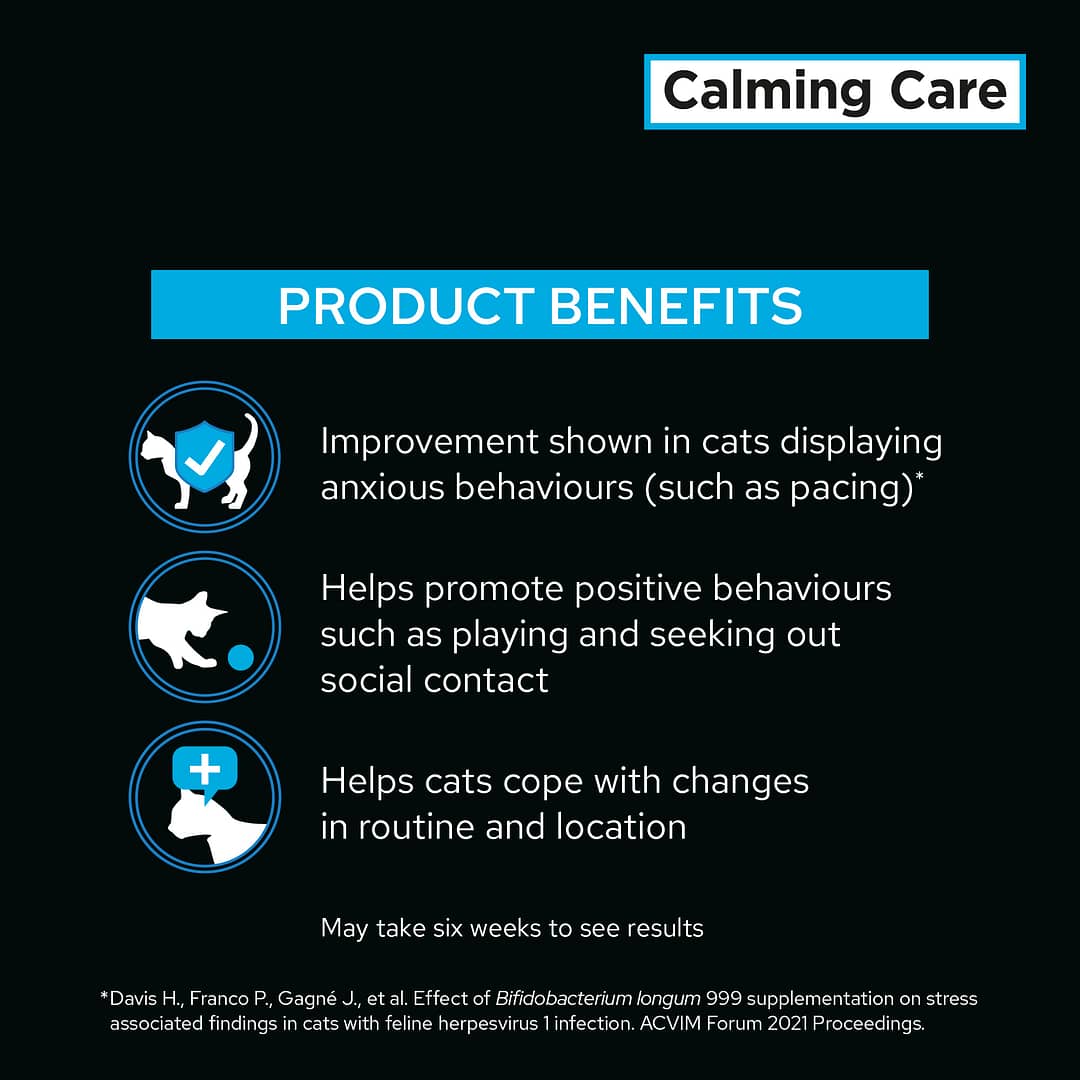 Purina Pro Plan Feline Calming Care Veterinary Supplements 30 sachets (30g) - Image 3
