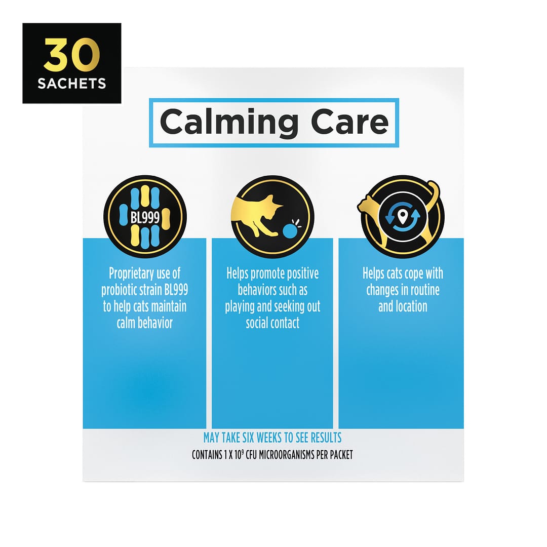 Purina Pro Plan Feline Calming Care Veterinary Supplements 30 sachets (30g) - Image 7