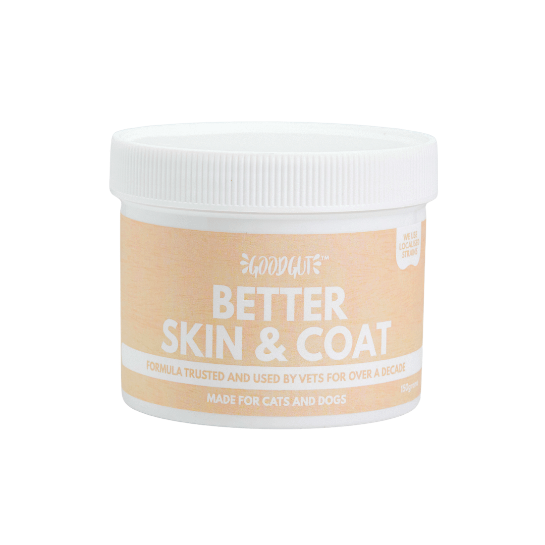 Good Gut Better Skin & Coat Probiotics Supplement For Cats & Dogs 150g