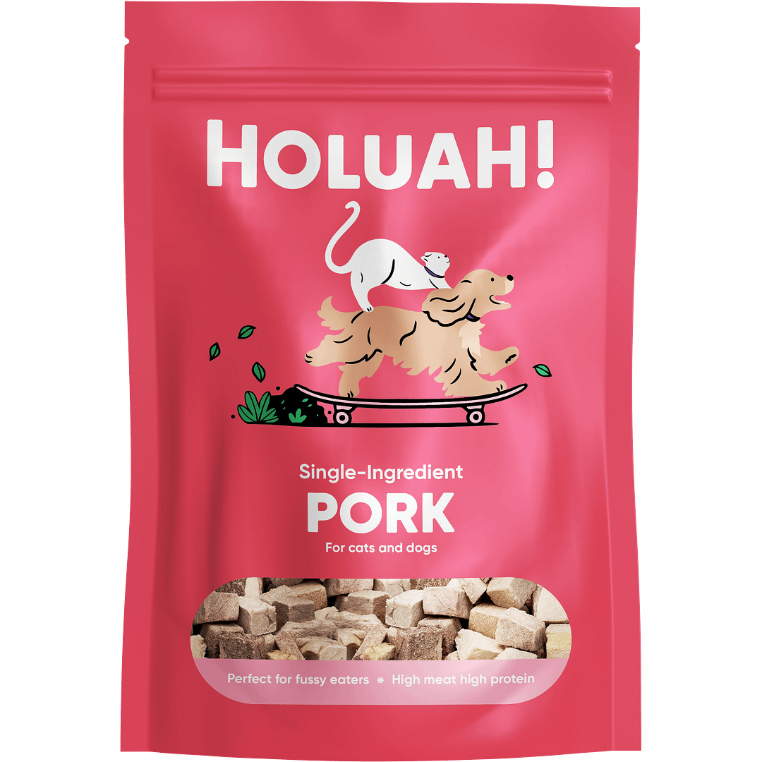 Holuah! - Freeze Dried Pork Cats & Dogs Treats 70g