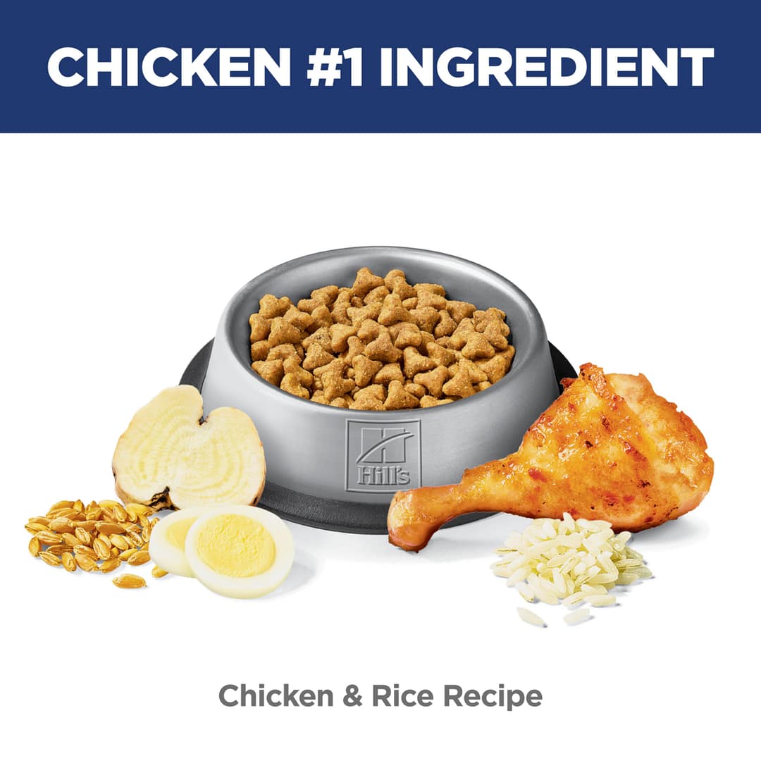Hill's Science Diet Feline Adult Urinary & Hairball Control Chicken & Rice 3.5lb - Image 7