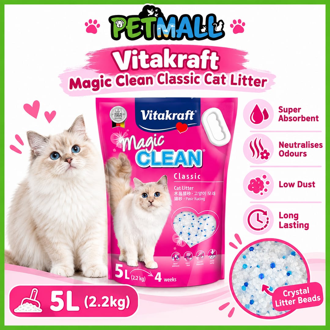 Vitakraft Magic Clean Classic Cat Litter 5L
