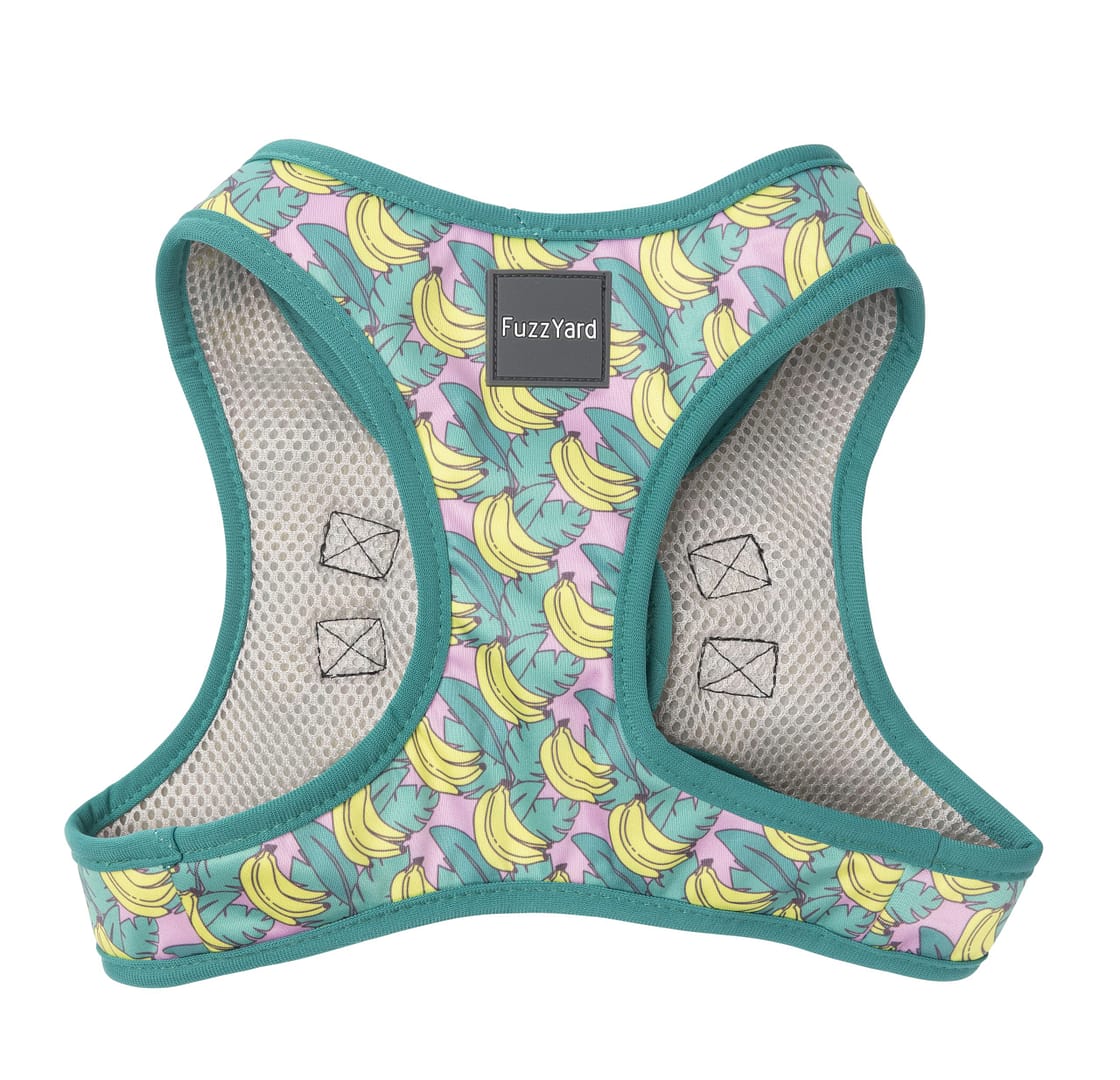 FuzzYard Step-in Dog Harness, Bananarama