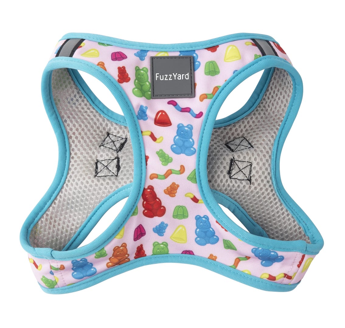FuzzYard Step In Harness - Jelly Bears