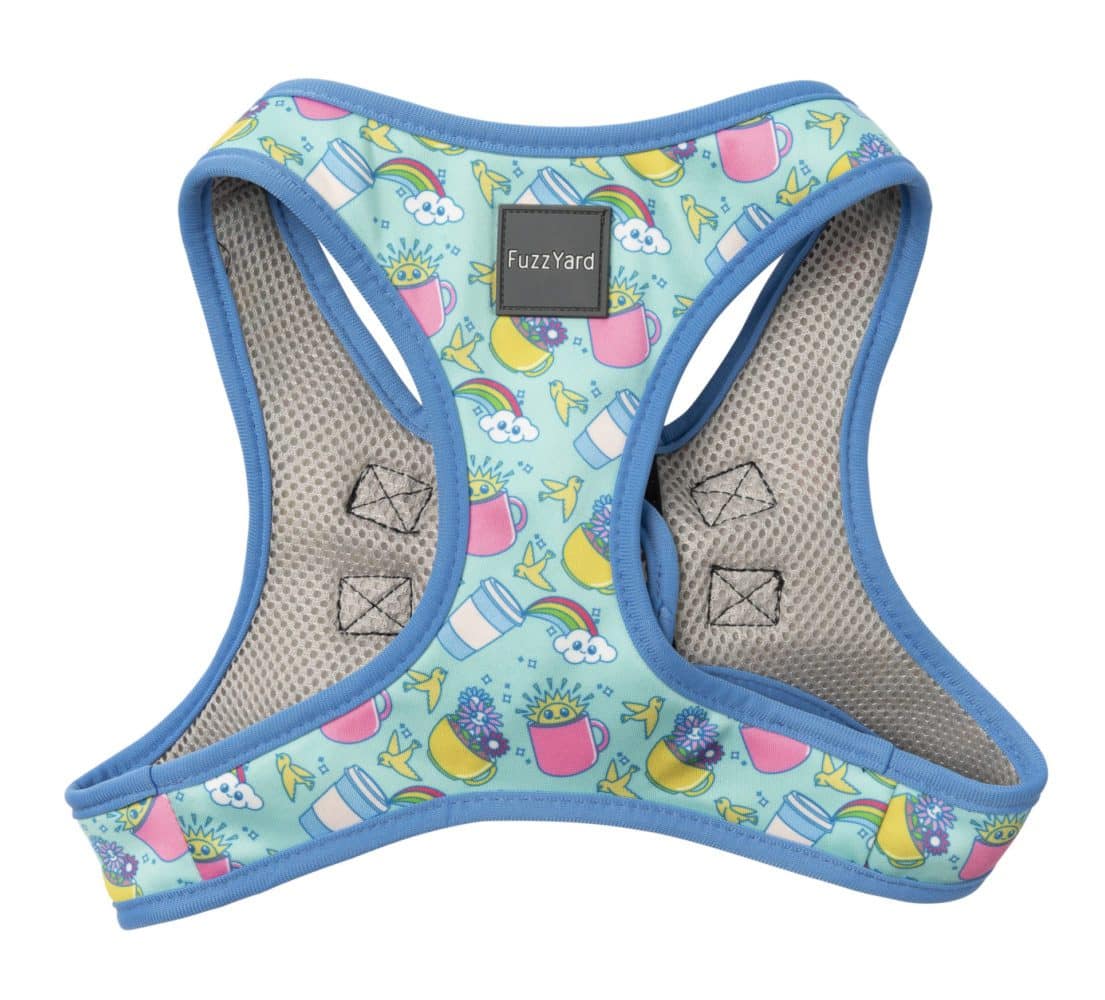 FuzzYard Step-in Dog Harness - Wakey Wakey