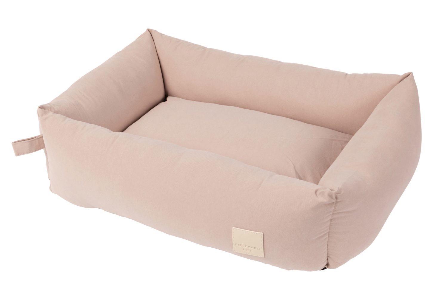 FuzzYard Premium Lounge Pet Bed Soft Blush