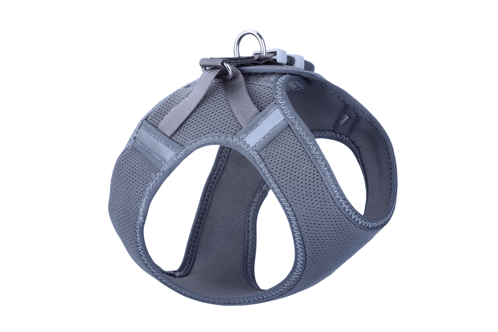 Red Dingo Dog Mesh Harness Cool Grey (7 Sizes) - Image 10