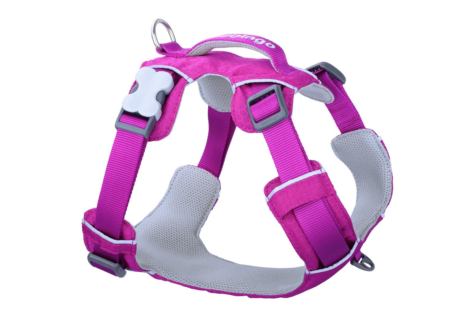 Red Dingo Dog Sport Harness Fuchsia (5 Sizes)