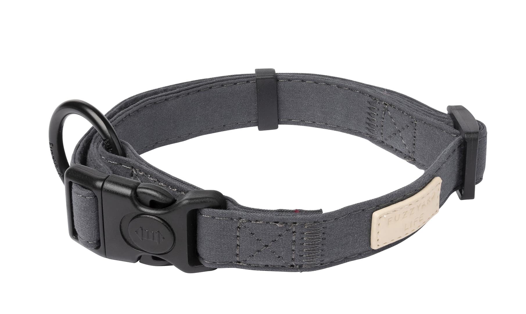 FuzzYard Life Dog Collar - State Grey