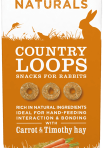 Supreme Country Loops with Carrot & Timothy Hay 80g