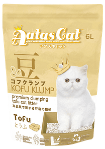 Aatas Cat Kofu Klump Tofu Cat Litter Tofu 6L