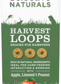 Supreme Harvest Loops with Apple, Linseed & Peanut 80g