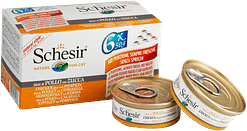Schesir Cat Multipack in Jelly Chicken with Pumpkin Wet Cat Food 50g