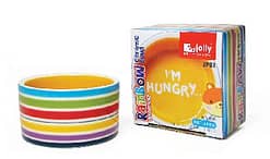 PKJP81 - Rainbow Ceramic Bowl for Hamster