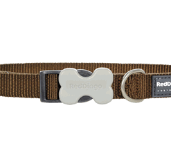 Red Dingo Bucklebone Classic Collar - Brown
