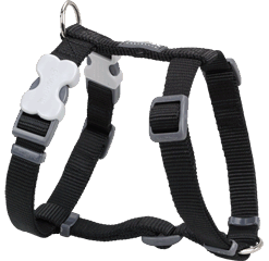 Red Dingo Classic Harness - Black