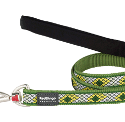 Red Dingo Fixed Monty Lead - Green