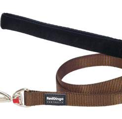 Red Dingo Fixed Classic Lead - Brown