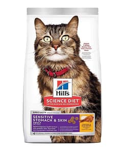 Hill's Science Diet Adult Sensitive Stomach & Skin cat food (2 Sizes)
