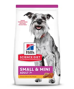 Hill's Science Diet Adult 7+ Small Paws Chicken Meal, Barley & Brown Rice Recipe dog food (2 Sizes)