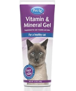 PetAg Vitamin & Mineral Gel Supplement for Cats 3.5oz(100g)