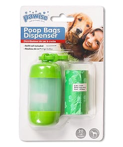 Pawise Poop Bag Dispenser (20 Sheets) (3 Colours)