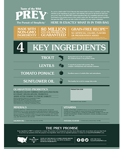 Prey Trout Dog Food
