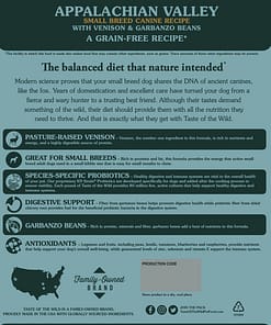 Appalachian Valley Small Breed Venison