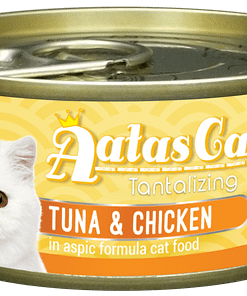 Aatas Cat Tantalizing Tuna & Chicken in Aspic 80g