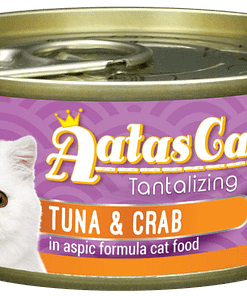 Aatas Cat Tantalizing Tuna & Crab in Aspic 80g