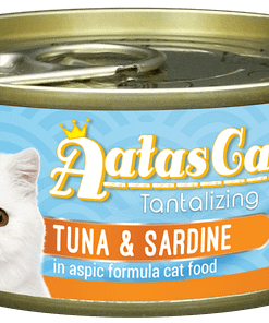 Aatas Cat Tantalizing Tuna & Sardine in Aspic 80g