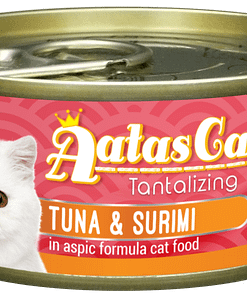 Aatas Cat Tantalizing Tuna & Surimi in Aspic 80g