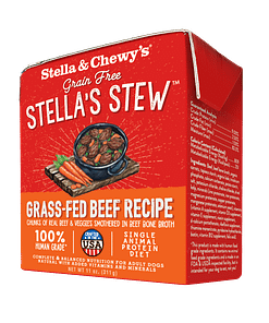 Stella & Chewy’s Grass-Fed Beef Stella's Stew Grain Free Wet Dog Food 11oz