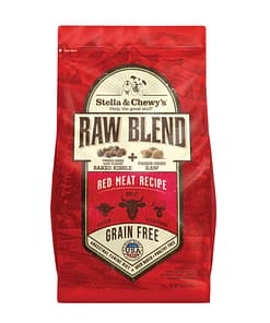 Stella & Chewy’s Red Meat Raw Blend Kibble Freeze-Dried Dog Food (2 Sizes)
