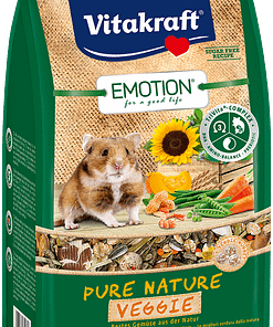 Vitakraft Emotion Pure Nature Veggie Hamster 600g