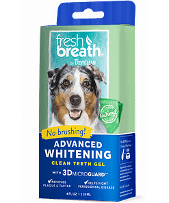 TropiClean Advanced Whitening Gel - With 3D Micro Guard for Dogs