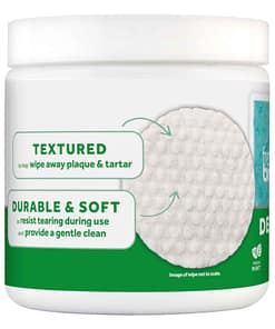 TropiClean Fresh Breath Dental Wipes for Dogs