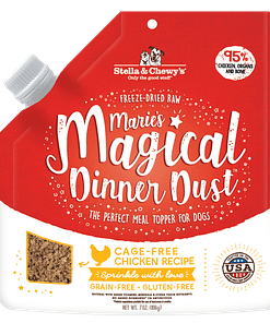  Stella & Chewy's Marie's Magical Dinner Dust Cage-Free Chicken Freeze-Dried Raw Dog Food 7oz
