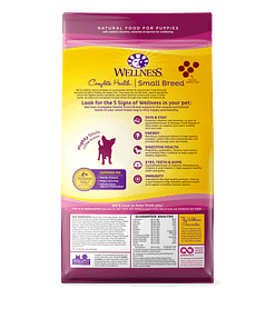 Wellness Complete Health Small Breed Just for Puppy - Turkey, Oatmeal & Salmon 4lb