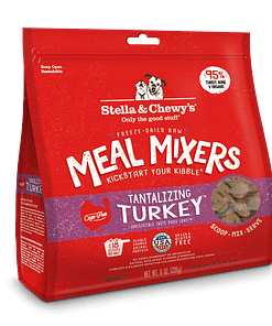 Stella & Chewy's  Tantalizing Turkey Meal Mixers Freeze-Dried Raw Dog Food (2 Sizes)