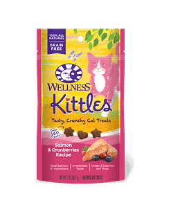 Wellness Kitties Salmon & Cranberries Cat Treats