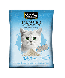Kitcat Cat Litter 10L/7kg (Baby Powder)