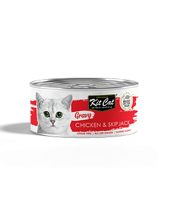 Kit Cat Gravy Chicken & Skipjack 70g