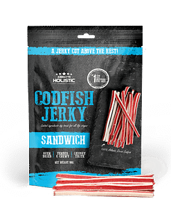 Absolute Holistic Jerky Limited Ingredient Dog Treat - Codfish Sandwich (100g)