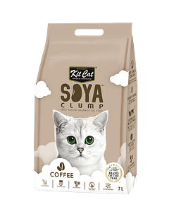 Kit Cat Soya Clump Soybean Litter 7L (Coffee)