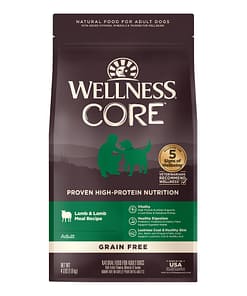 Wellness Core Grain-Free Lamb (Lamb & Lamb Meal) Dry Dog Food (2 Sizes)