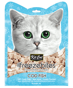 Kit Cat Freeze Bites Cod Fish 15g